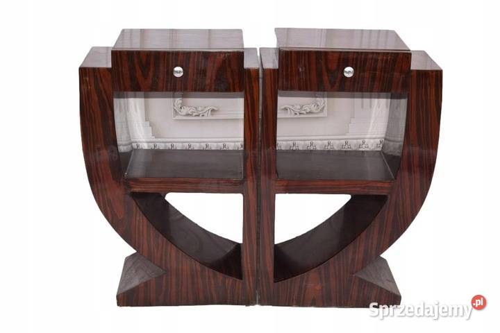 Stoliki Nocne Art Deco Szafki Stół Sypialnia Kraków