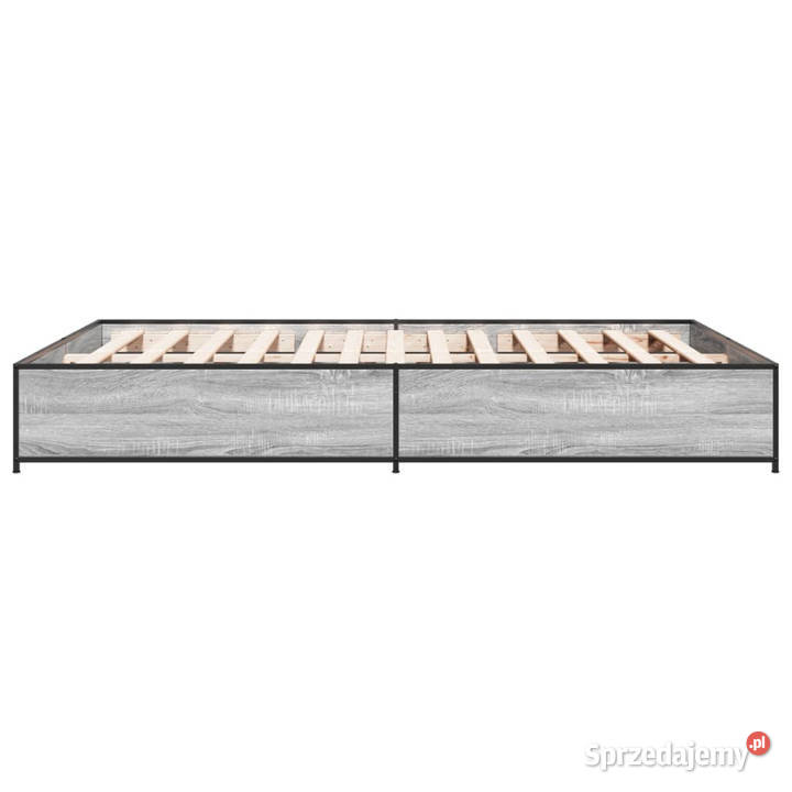 Rama łóżka szary dąb sonoma 150x200 WM3279840 mazowieckie Warszawa