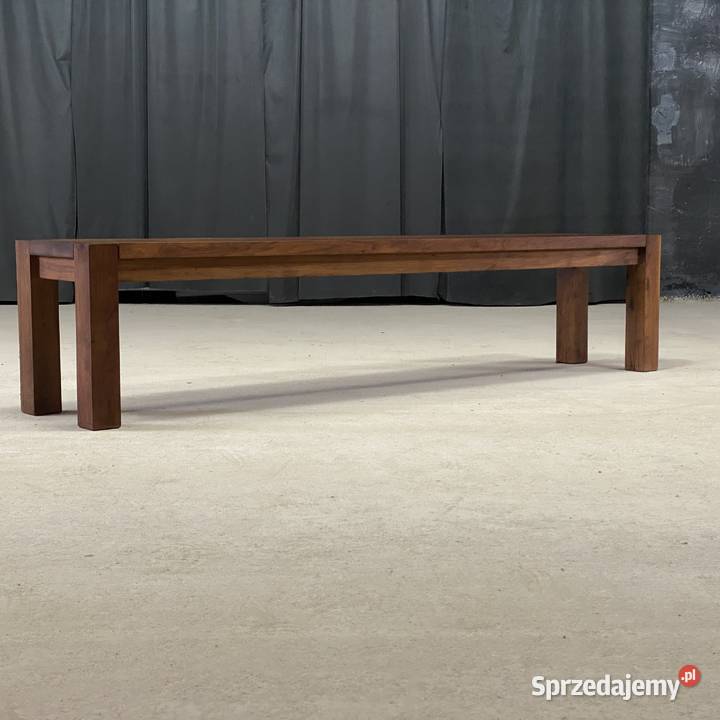 Masywna ławaławka z litego drewna 215 loft Budno