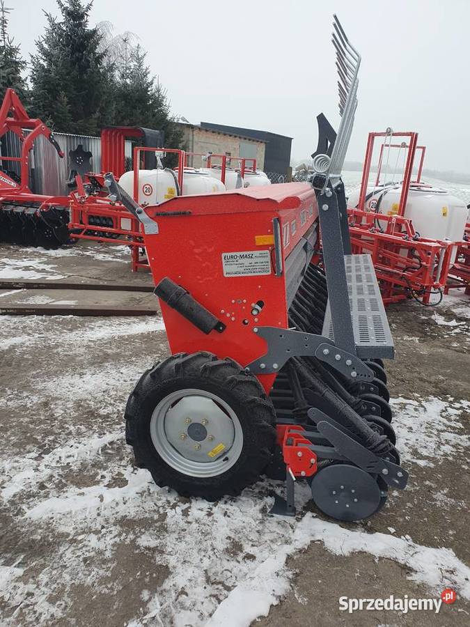 Siewnik 3m redlice 2talerzowe Euro masz Agro nieuszkodzony Miechowice