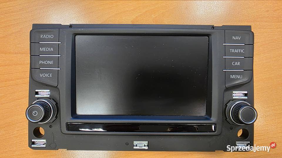 3G0919605D Wyświetlacz MIB Discover Media ramka osobowe Deski rozdzielcze, konsole Warszawa