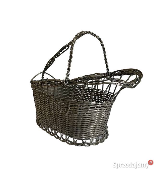 Kosz platerowany na butelkę wina Warszawa sprzedam