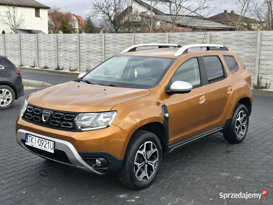 Dacia Duster 133 Benzyna Serwisowany Gwarancja czujnik martwego pola Piekoszów