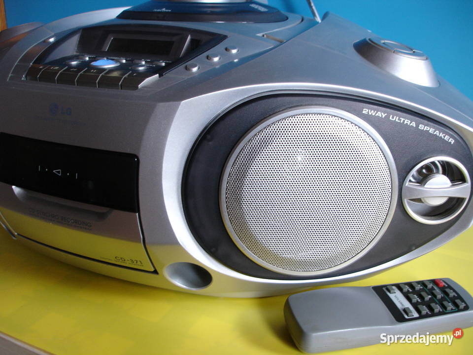 Radiomagnetofon z CD LG CD371PILOT Zielona Góra sprzedam
