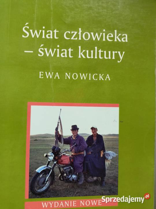 Świat człowieka świat kultury Nowacka książki Warszawa Praga