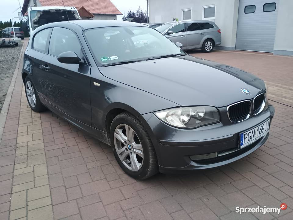 BMW E87 Lift 116i 122 2008r ŁADNA ZAREJESTROWANA gniazdo AUX Seria 1 Witkowo