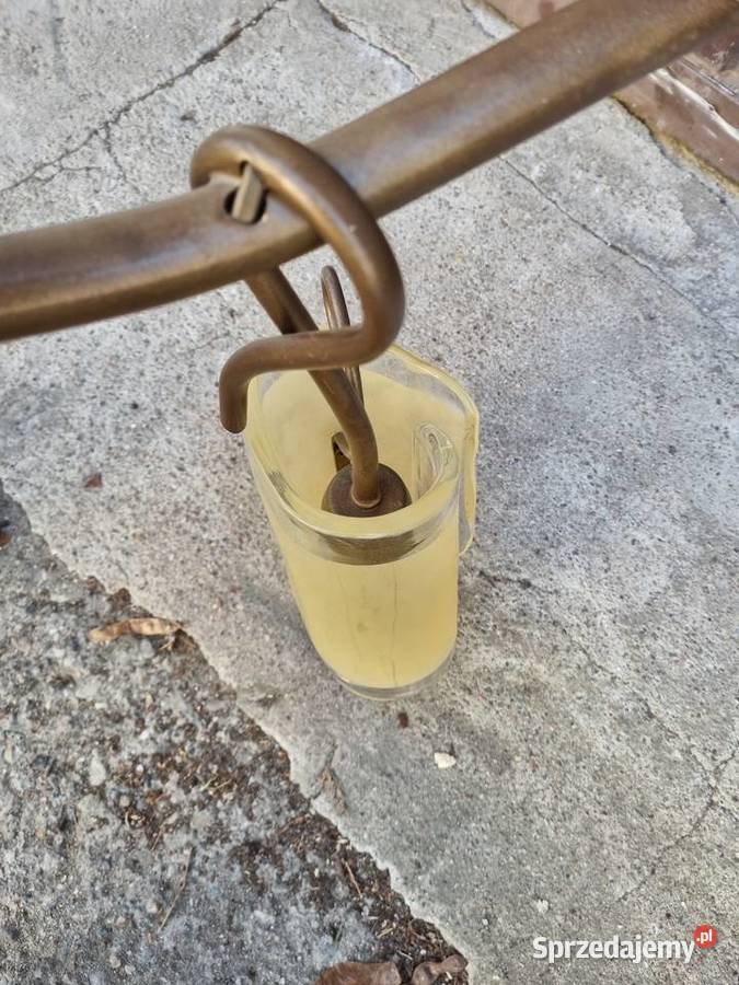 Żyrandol retro 3ramienny vintage 145 mazowieckie Płock