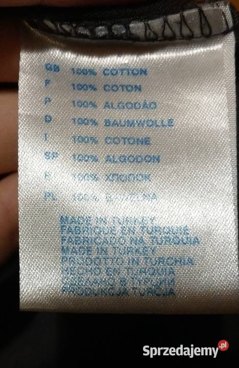 Tshir Grefitowo niebieska bluzka dekoracyjne Moda i Styl