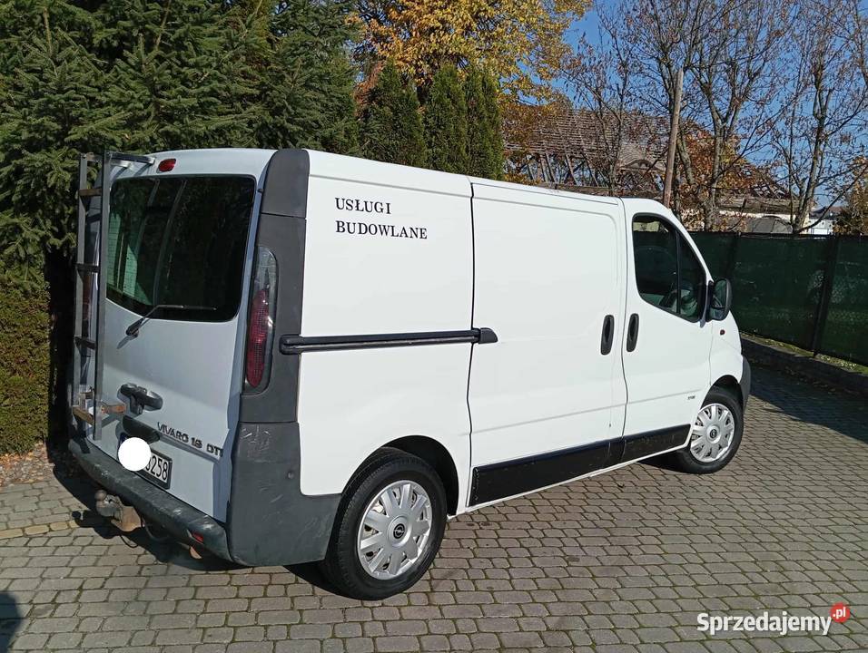 OPEL VIVARO 19 DTI 6 BIEG DOINWESTOWANAY Zarejestrowany w Polsce Gostynin