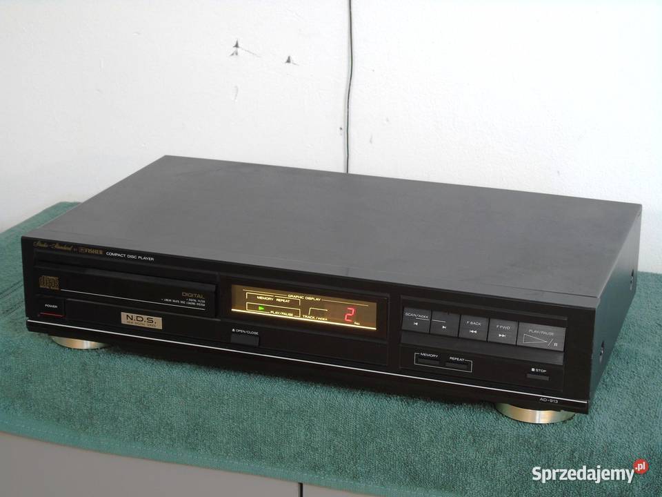 Świetne CD Fisher AD913 Japan sprawny i ładny Jasło
