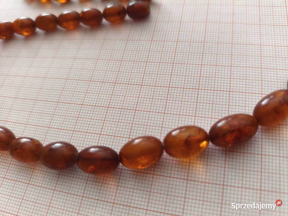 Naszyjnik Bursztyn Oliwki Vintage Białystok