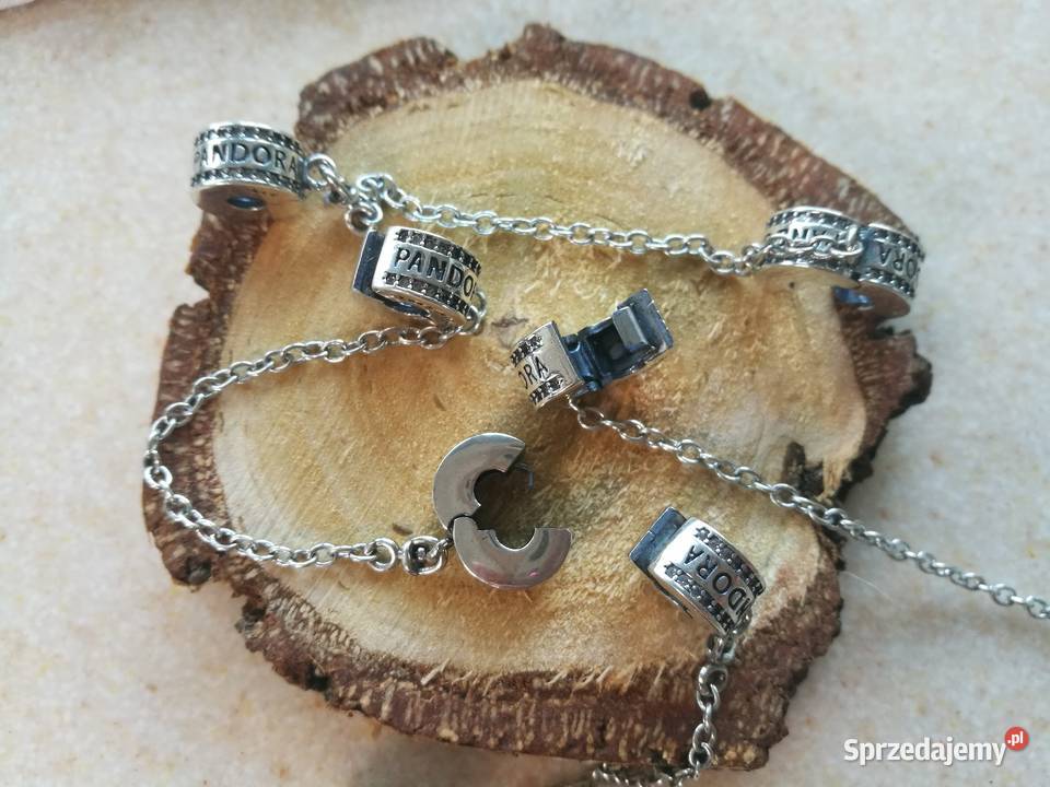 Pandora łańcuszek zabezpieczający Moments klips Warszawa