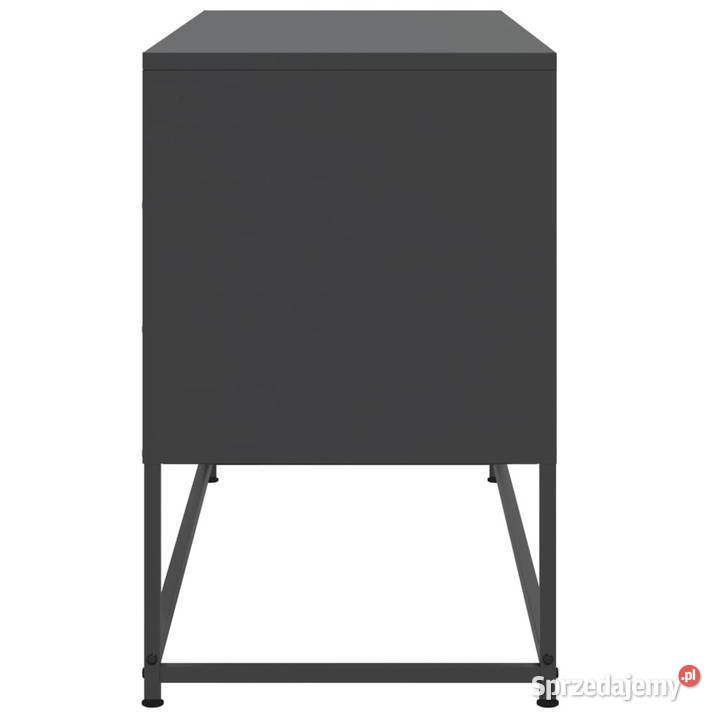 Szafka pod telewizor czarna 1005x39x605 stalowa mazowieckie Warszawa