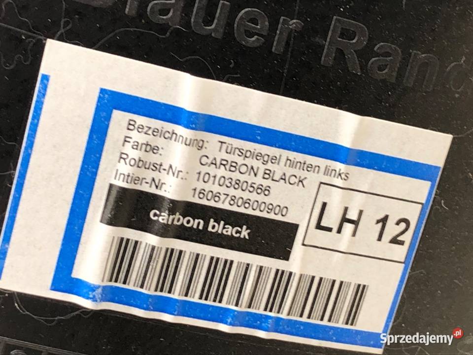 BOCZEK DRZWI LEWY TYŁ MINI COUNTRYMAN R60