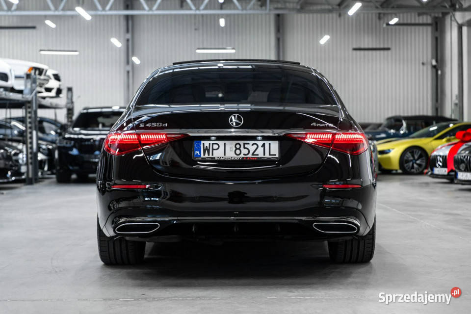 Mercedes S 450 Maksymalnie wyposażony Burmester serwisowany w ASO Węgrzce