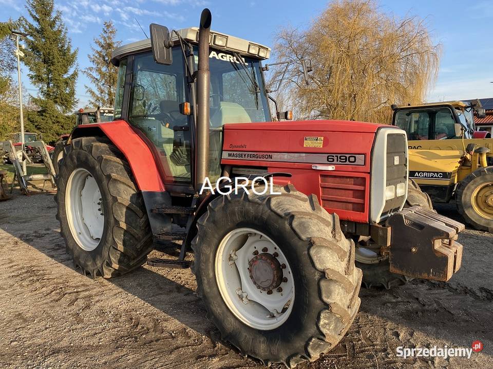 Massey Ferguson 6190 Dynashift 1997r Biała