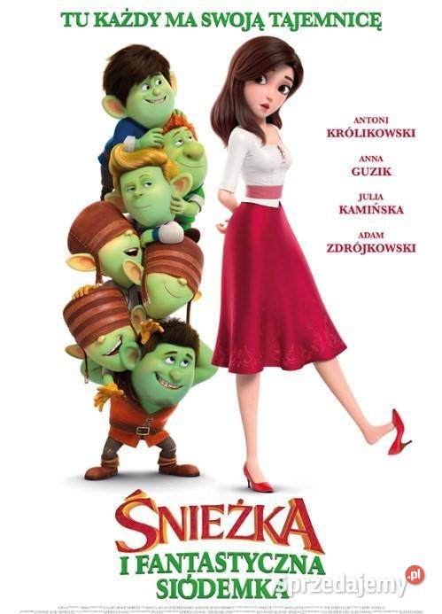 Śnieżka i fantastyczna siódemka Plakat filmowy Chełm