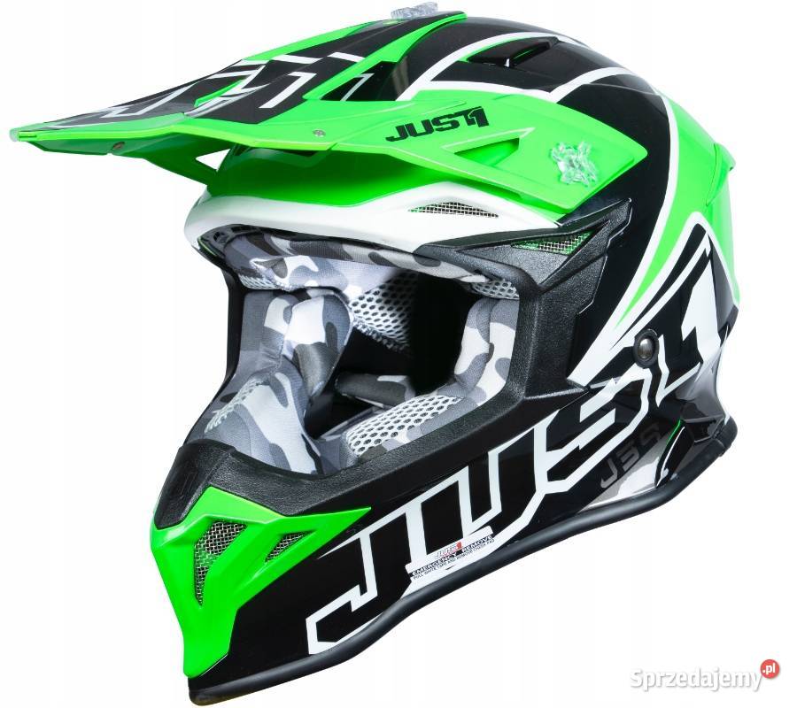 Kask kaski motocyklowy Cross Quad Motor S M L XL Gniezno