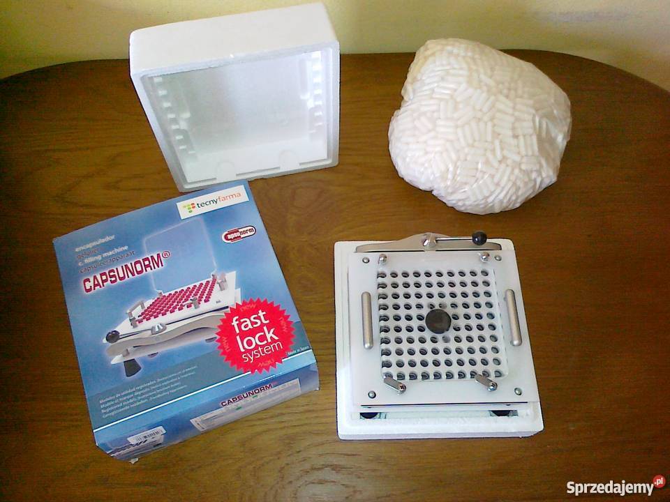 Capsunorm Kapsułkarka ręczna likwidacji APTEKI Nowa Sarzyna