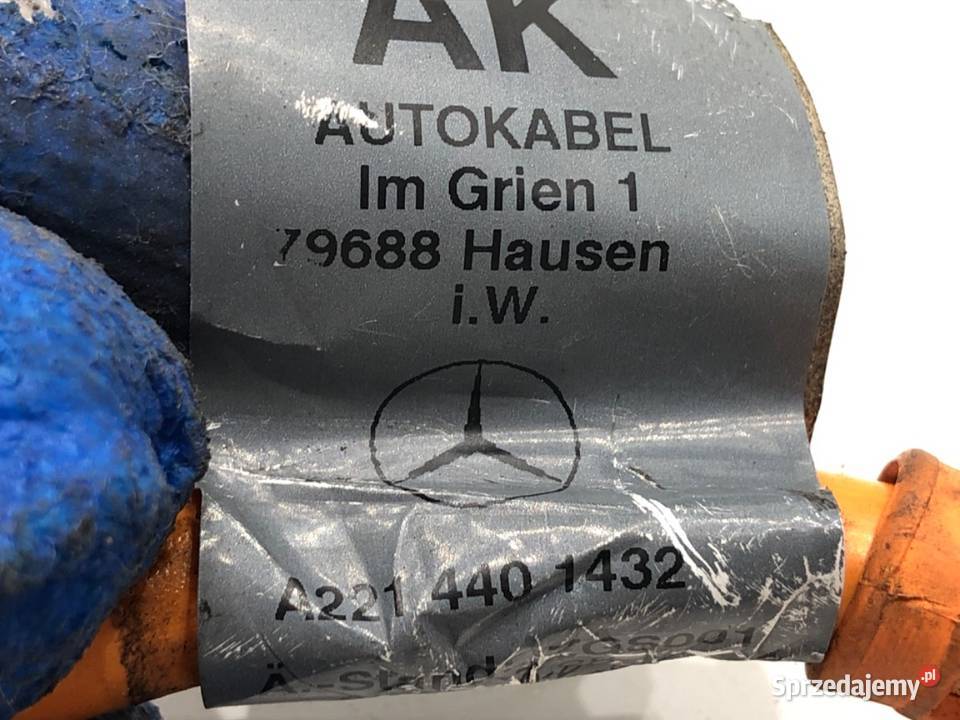 PRZEWÓD WYSOKIEGO NAPIĘCIA MERCEDES W221 podkarpackie sprzedam