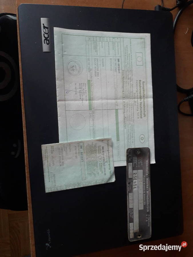 Pozostałości Przyczepce lekka WESTFALII Radom