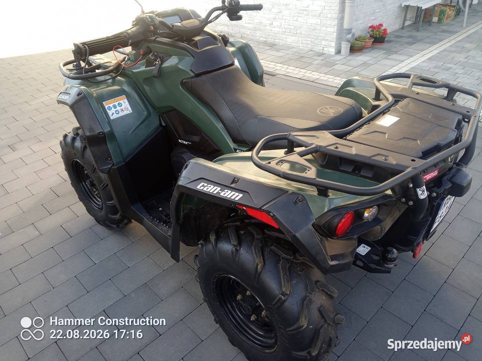 Can am Outlander 650 4x4 Idealny Stan 2023 podkarpackie