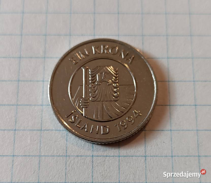 1 KORONA 1994 ISLANDIA Piszczac