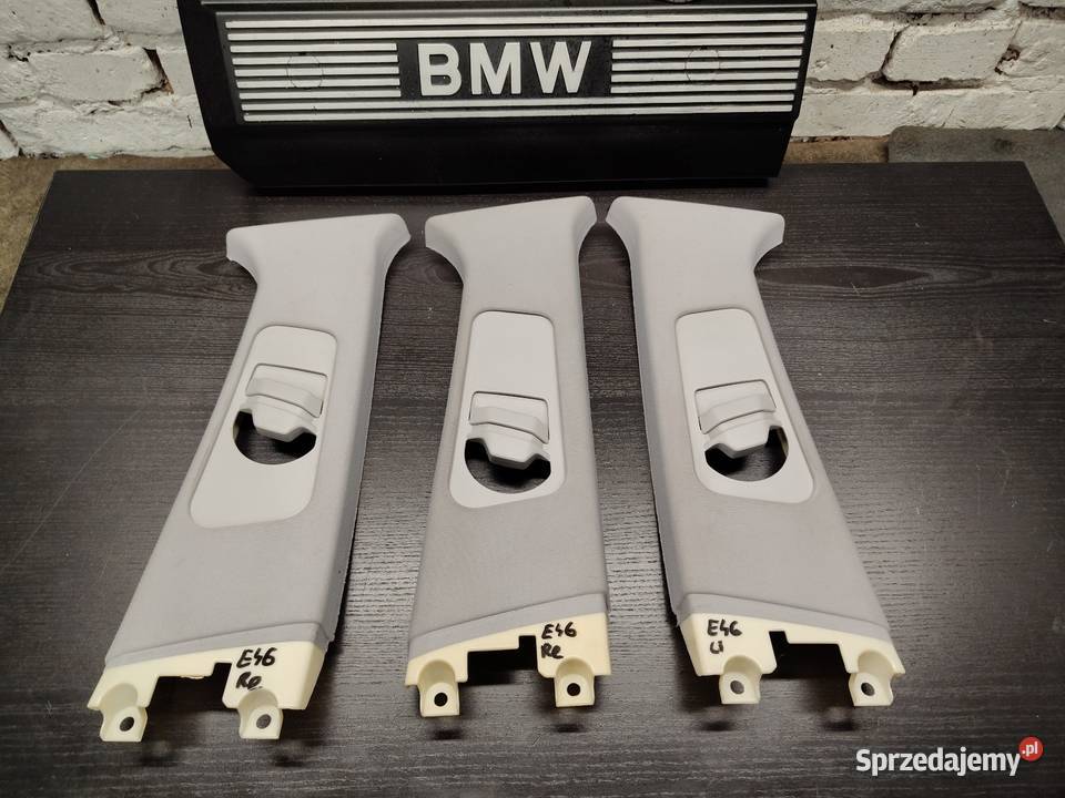 Bmw e46 sedan osłony słupków b lewa prawa łódzkie Aleksandrów Łódzki