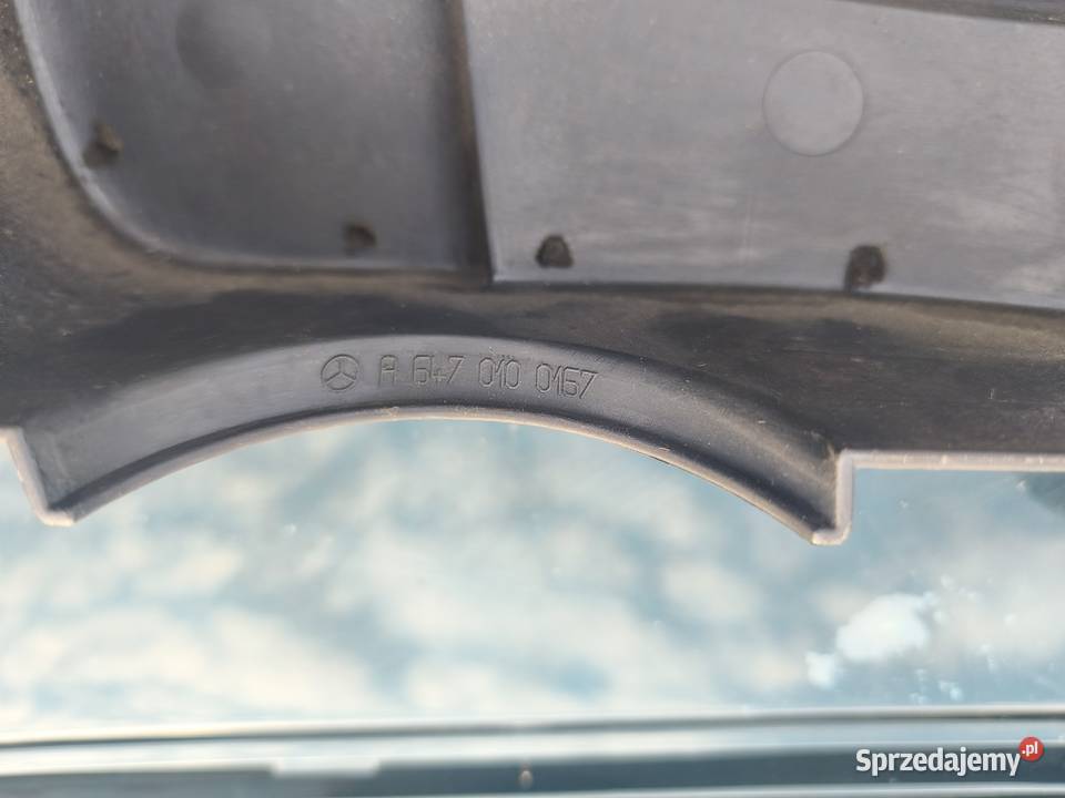 Komplet osłony silnika górne pokrywy Mercedes osobowe Osłony silnika Kamień Pomorski