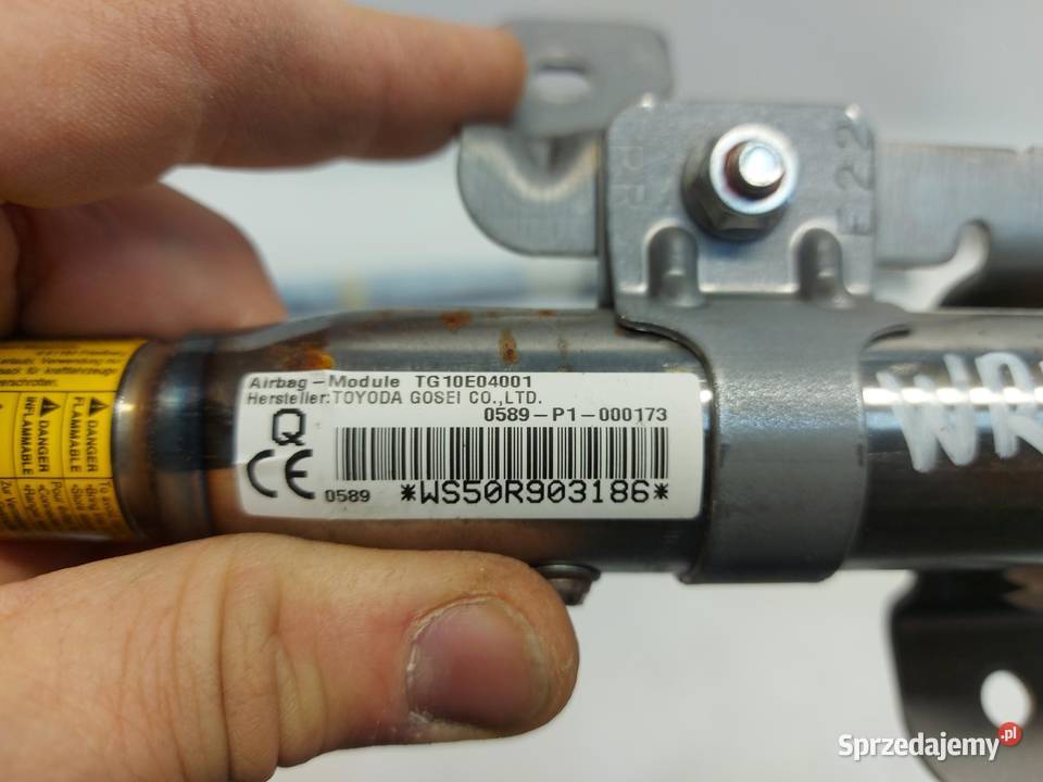 Subaru WRX STI 2015 airbag kurtyna powietrzna osobowe