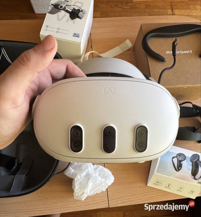 Gogle VR Meta quest 3 duży zestaw stan idealny Olsztyn