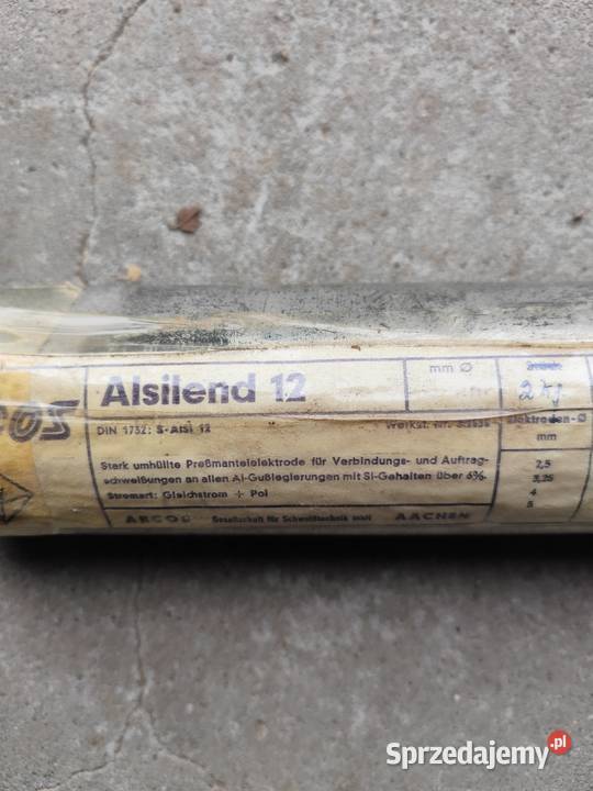 Elektrody ALSILEND12 2 małopolskie Skawina sprzedam