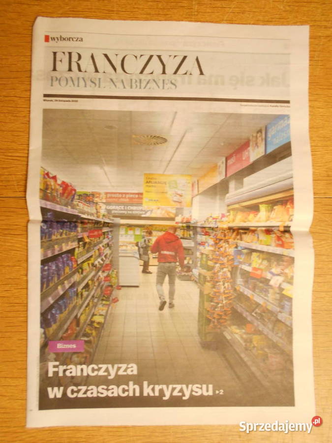 Franczyza pomysł na biznes trzy dodatki G Parczew