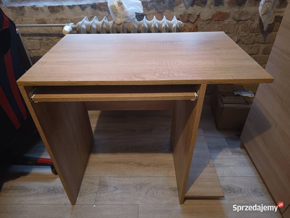 Biurko szkolne Bolek STAN IDEALNY Dąb sonoma