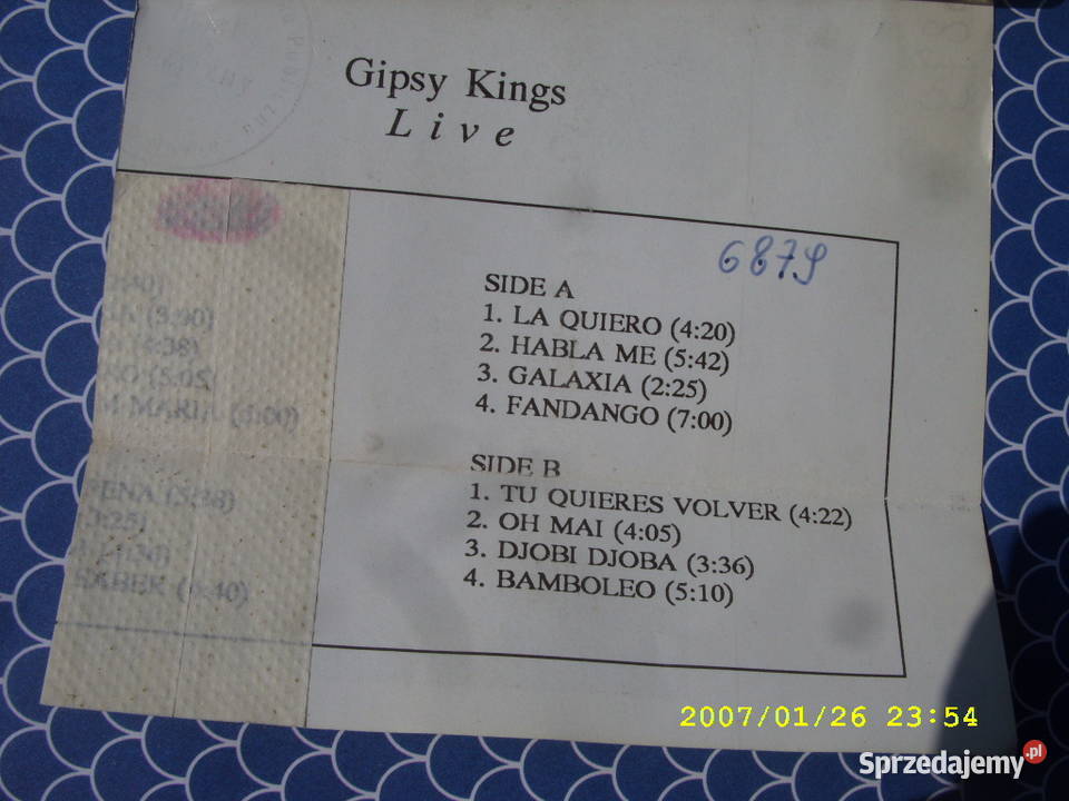 GIPSY KINGS4 folk kasetY Wołów sprzedam