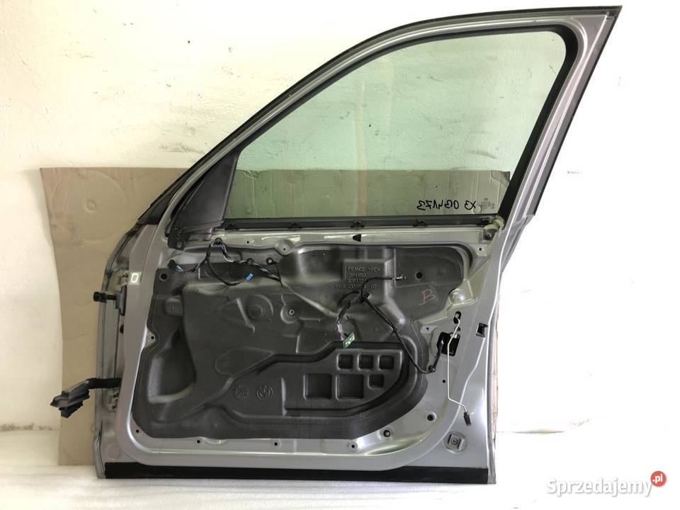 DRZWI PRAWY PRZÓD BMW X3 E83 A087 SILBERGRAU
