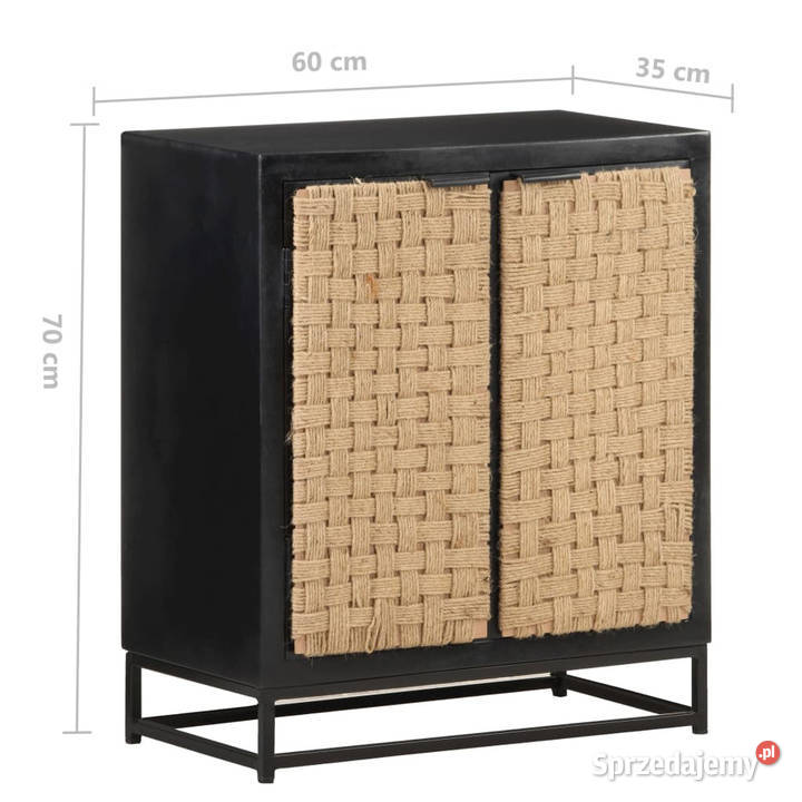 Szafka 60x35x70 lite drewno mango WM323493 Warszawa