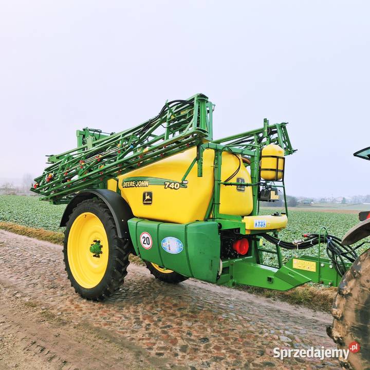Opryskiwacz John Deere 740 2421m 4000l 7 sekcji