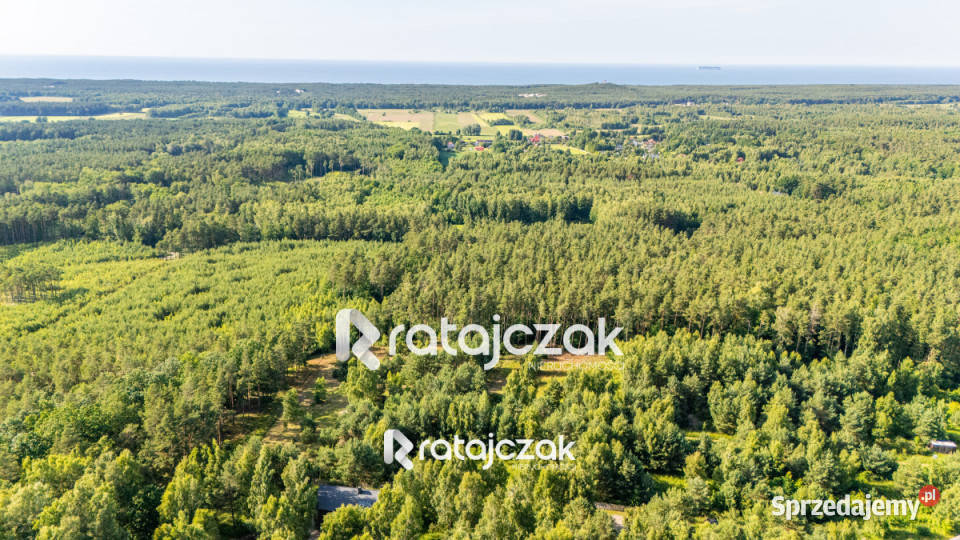 Działka 2164m2 Sasino Stara Cegielnia prąd pomorskie