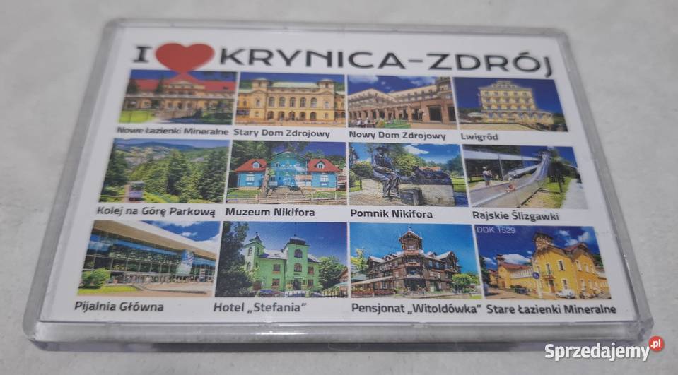 Magnes na lodówkę I Love KrynicaZdrój 97x67 Czeladź