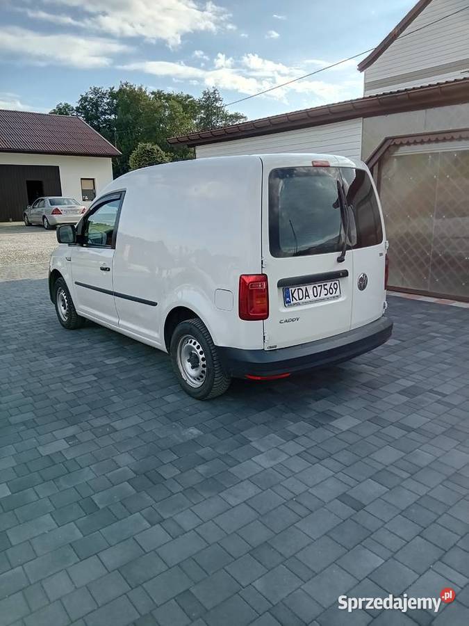 Vw Caddyj 16 TDI biały Dąbrowa Tarnowska