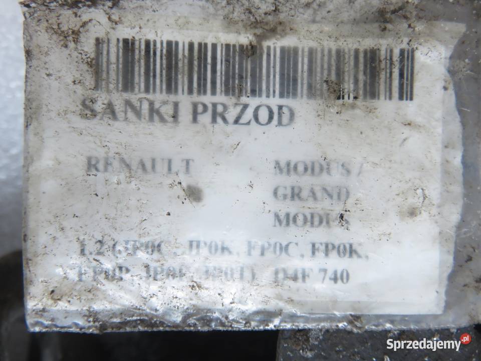 SANKI PRZÓD RENAULT MODUS GRAND MODUS 12