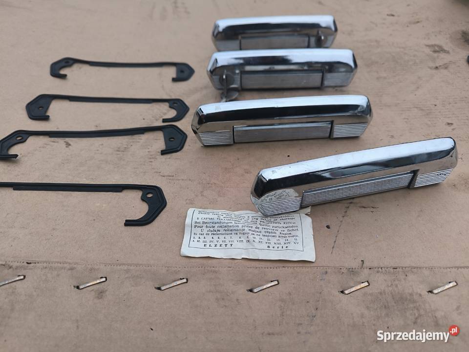 Fiat 125p FSO klamki zewnętrzne kompletne klamka Stalowa Wola