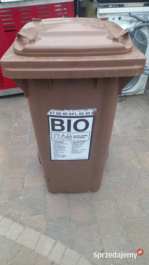 Pojemnik na śmieci Bio 120l Kórnik