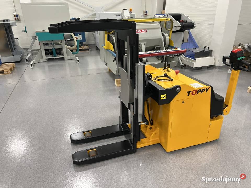 Obracarka palet papieru Toppy na wózku Radom
