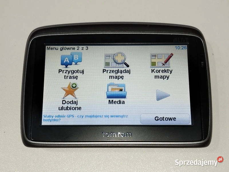 Nawigacja Tomtom GO LIVE lubuskie Witnica