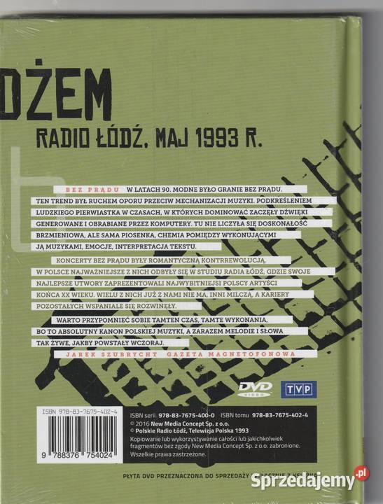Koncert Dżem Bez Prądu płyta DVD Pruszków