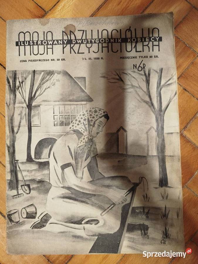 Moja Przyjaciółka Ilustrowany dwutygodnik kobiet Antykwariat Kraków sprzedam