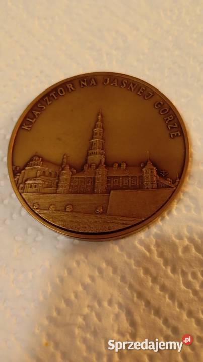Medal Klasztor na Jasnej Górze Warszawa