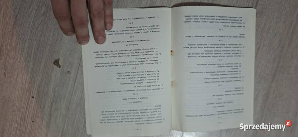 Statut SITK unikat PRL stan kolekcjonerski Antykwariat